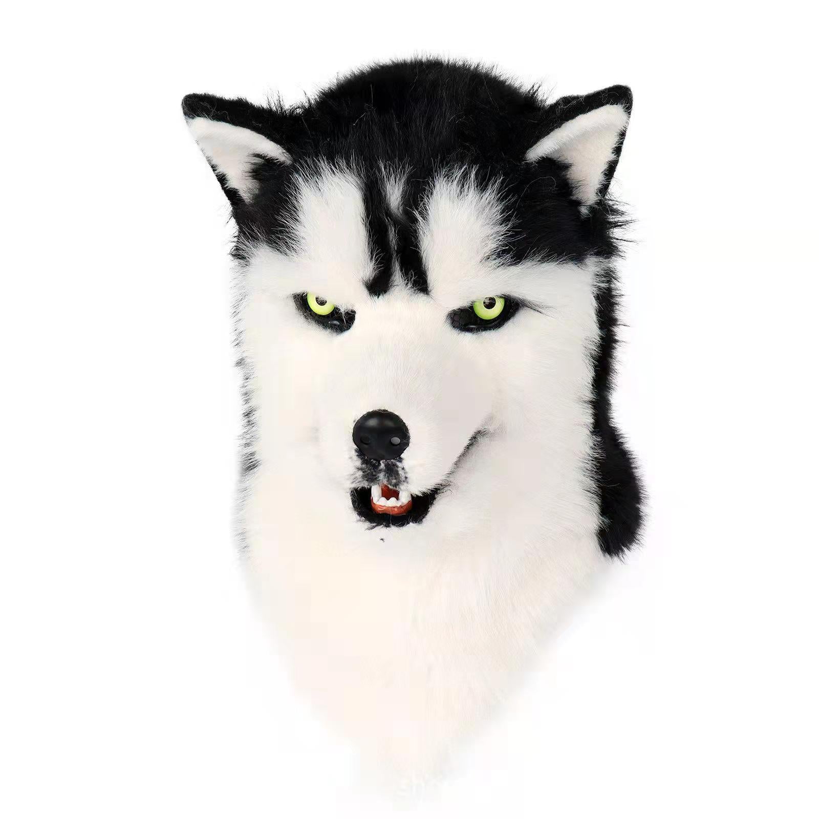 Fursuit Head Plush Canine/Wolf Head Mask Cosplay Costume
